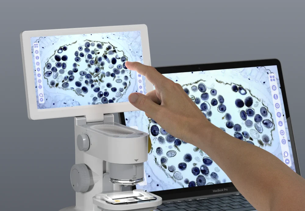 digital microscope connect to computer